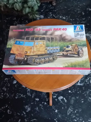 Italeri RSO/03 and PAK 40 model 1/35 new, sealed