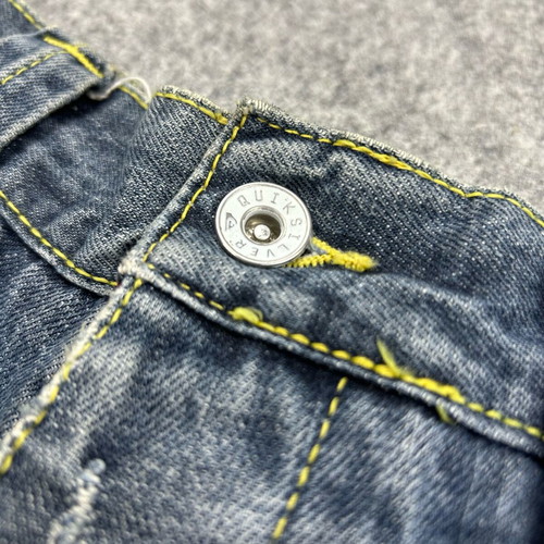 Vintage Y2K Quiksilver Allrounder Cargo Denim Used, Blue, W34
