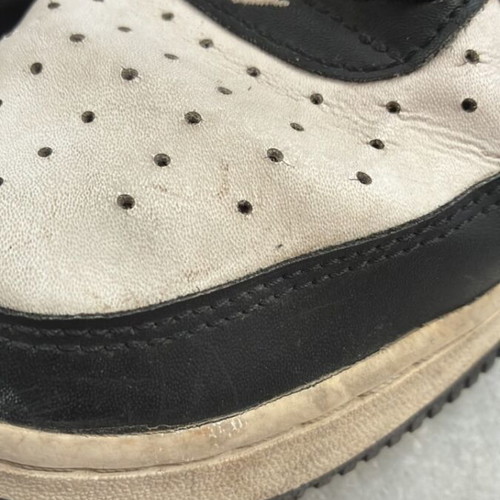 Nike Airforce 1 '07 sneakers used, black and white, size 43