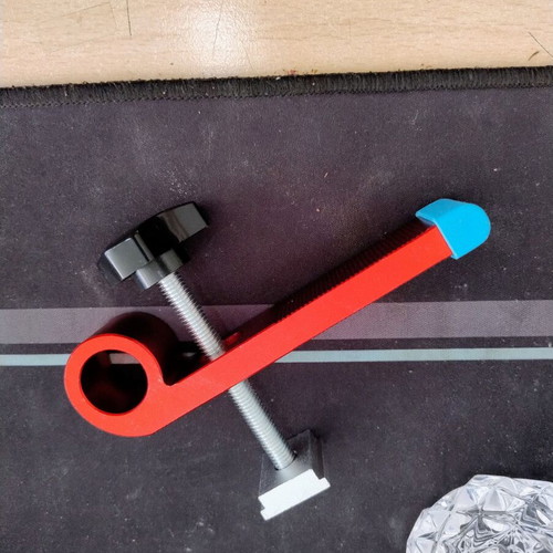 Universal T track clamp aluminum like new