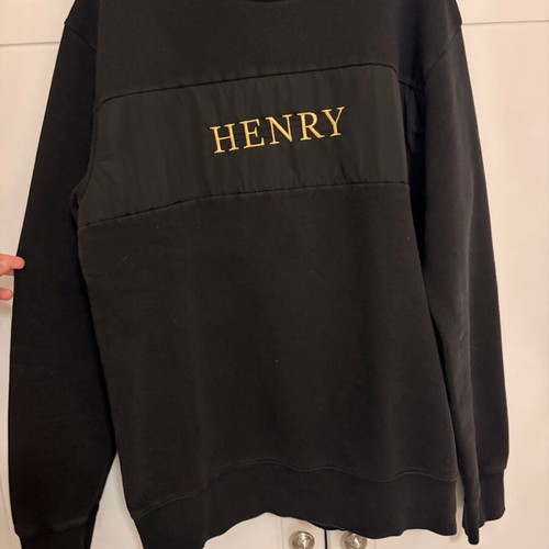 Henry men's blouse large black like new