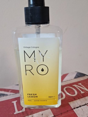 Vintage Eau de Cologne MYRO Fresh Lemon σαν καινούργιο 200 ml unisex