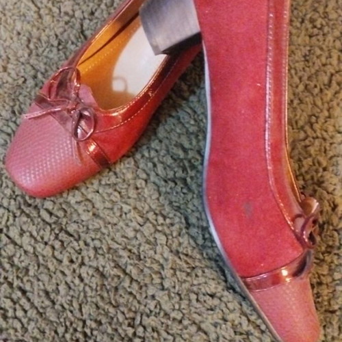 Women's shoes new burgundy size 41