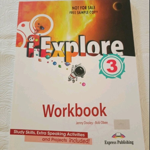 i Explore 3 Workbook student book new