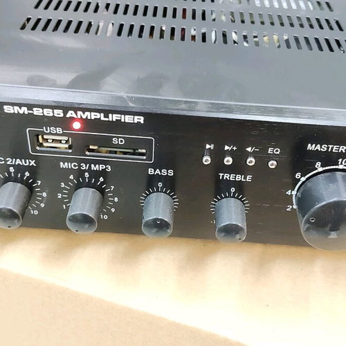 Metro SM265 amplifier like new, professional 60W/100W