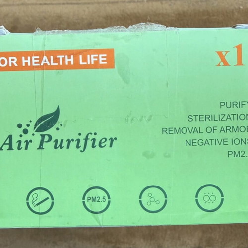 Portable Air Purifiers Ionizers pack of 2 new, plug-in