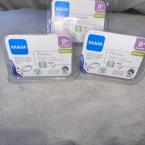 Baby set with MAM pacifiers and Acdo disposable changing pads