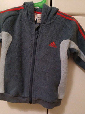 Adidas fleece ζακέτα για 9-12 μηνών