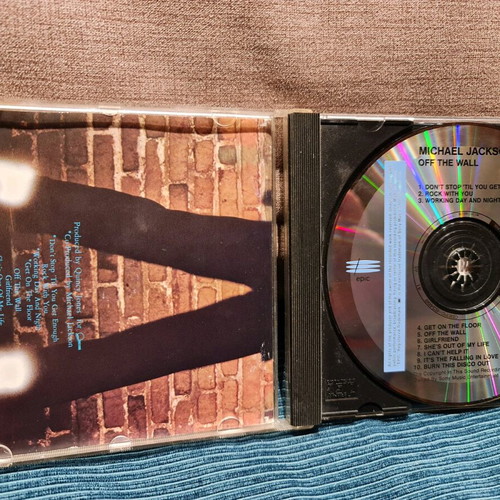 Michael Jackson Off The Wall CD παλιά έκδοση σε άριστη κατάσταση
