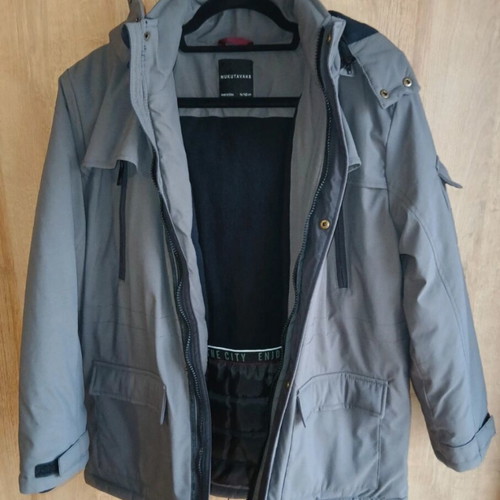 Nukutavake (Mayoral) children's jacket with fleece lining No.14 like new, gray