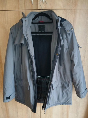 Nukutavake (Mayoral) children's jacket with fleece lining No.14 like new, gray