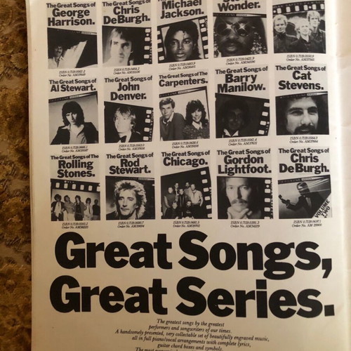 Rolling Stones 13 Selected Hits Sheet Music Book used
