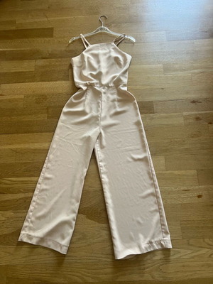 Formal beige one-piece like new, size S