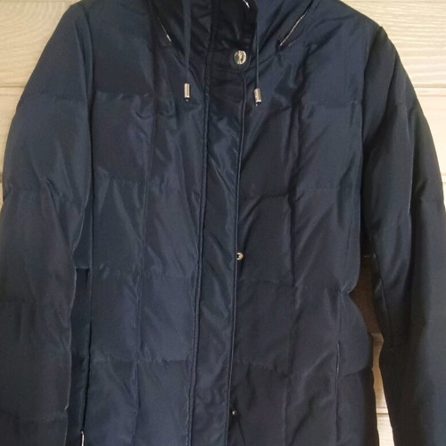Zara jacket size L like new, blue without hood