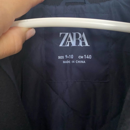 College bomber jacket Zara size 9-10, 140 cm like new