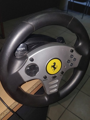 Ferrari Thrustmaster Challenge racing wheel for PS2 used