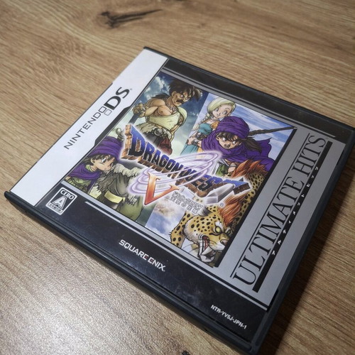 Dragon Quest V Ultimate Hits DS game like new, Japanese