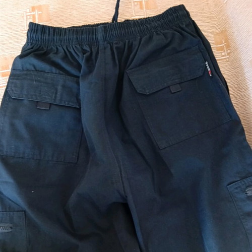 Men's sweatpants size M like new, dark blue