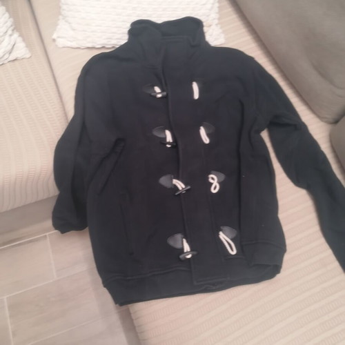 Unisex Montgomery jacket in excellent condition, black, XL