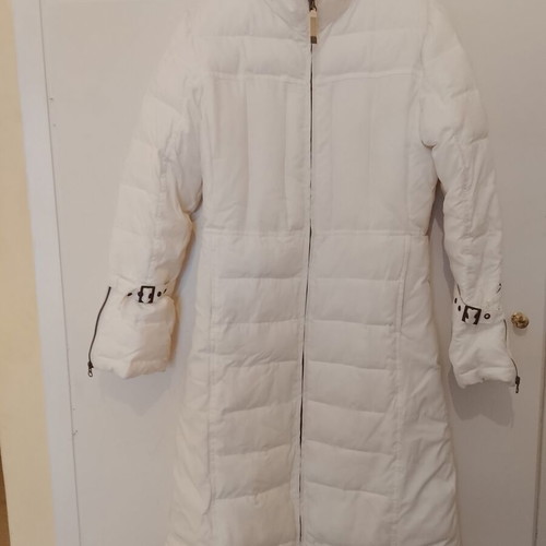 Zara TRF white coat like new, size XXXS