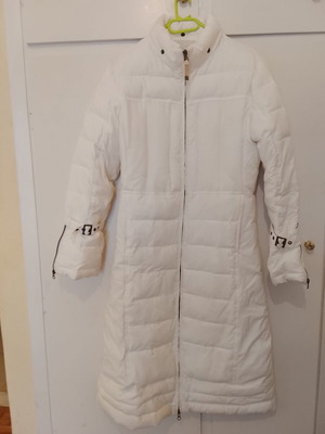 Zara TRF white coat like new, size XXXS