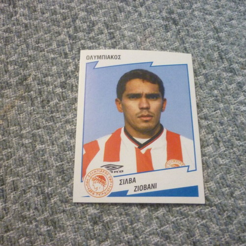 Giovanni Silva Olympiakos Panini football sticker 2001 #189