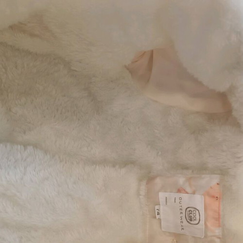 Full baby jumpsuit like new for girls with mittens