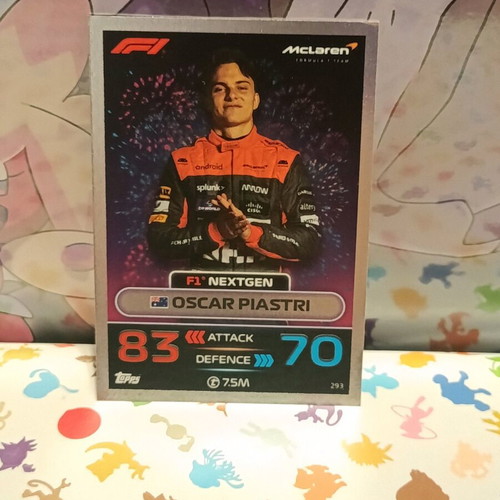 Oscar Piastri Topps Turbo Attax F1 2023 like new Nextgen