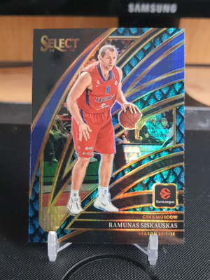 Panini Select EuroLeague 2025-26 Ramunas Siskauskas Dragonscale card like new