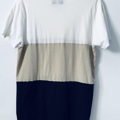 T-shirt Stelios Koudounaris unisex, size L, like new, black and beige