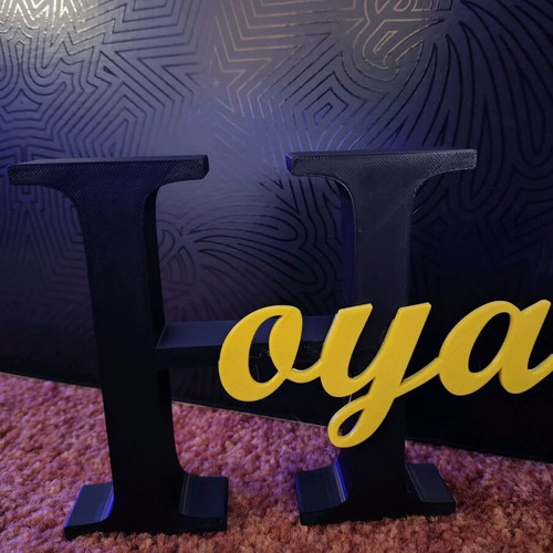Personalized decorative item made to order, 3D print in PLA