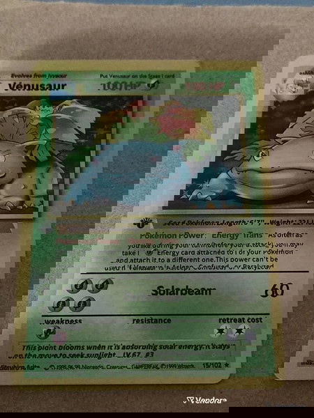 2 Pokemon Holo карти - 1996 - Първо издание - Колекционерски карти