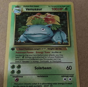 2 Pokemon Καρτες Holo - 1996 - First Edition - Collection Cards