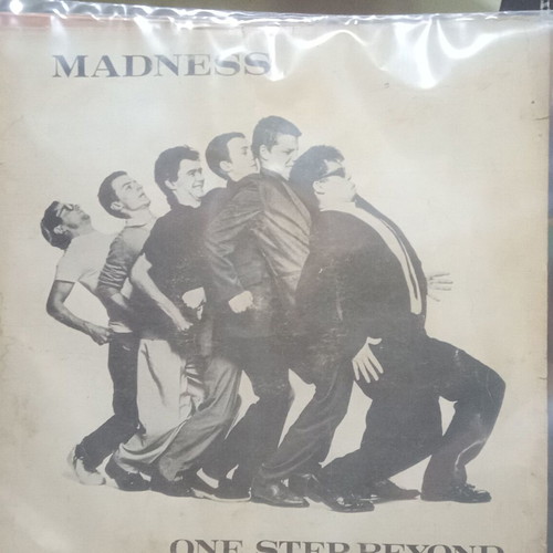 Madness One Step Beyond LP used, cover with stains and opening
