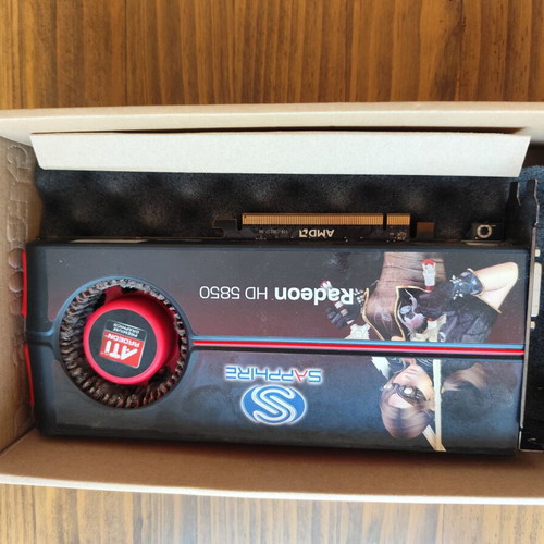 Sapphire Radeon HD 5850 1GB GDDR5 graphics card used