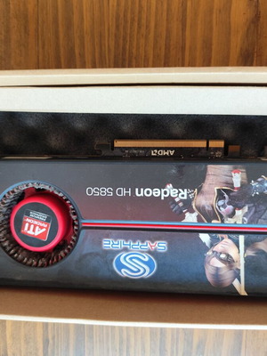 Sapphire Radeon HD 5850 1GB GDDR5 graphics card used