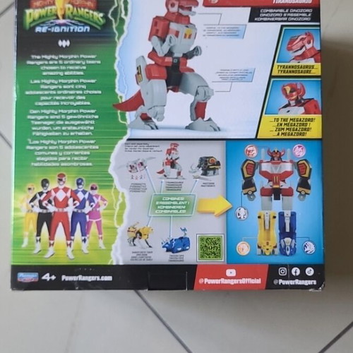 Power Rangers Re-Ignition Tyrannosaurus figure new