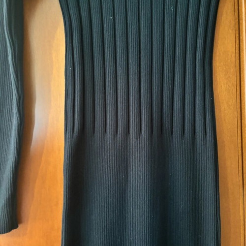 Rib dress black like new, very elastic