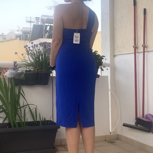 Blue dress Lui e Lei new, size XL