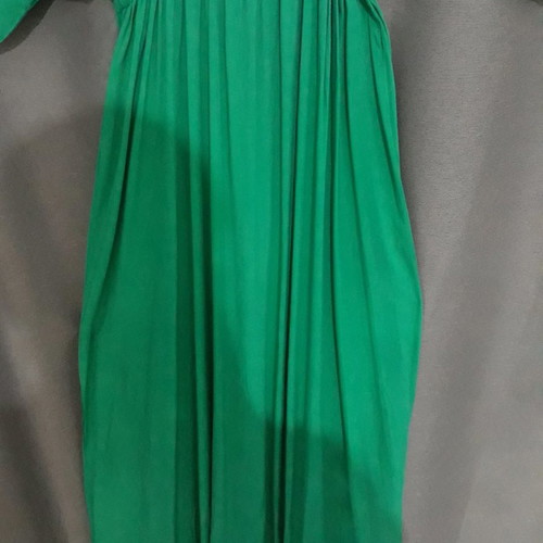 Plus Size γυναικείο φόρεμα καινούργιο, πράσινο, μέγεθος XXL, μακρύ με λάστιχο στη μέση