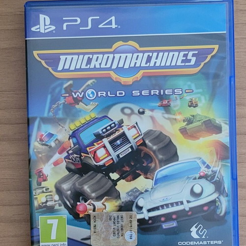 Micro Machines World Series PS4 game, European version