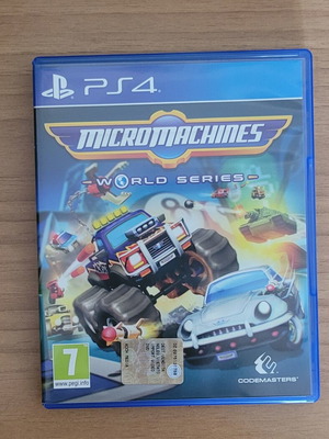 Micro Machines World Series PS4 game, European version