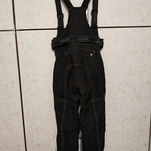 Motorcycle riding salopettes with removable protectors and lining, small women's size