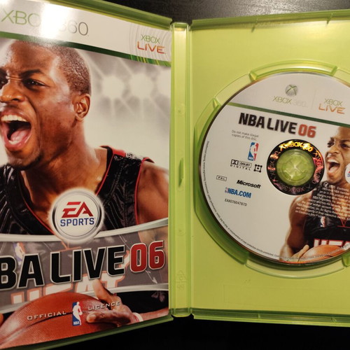 NBA Live 06 EA Sports Xbox 360 like new