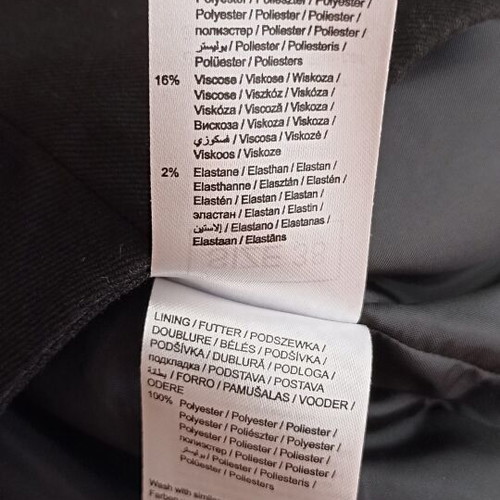 Orsay women's linen vest like new, black, size M