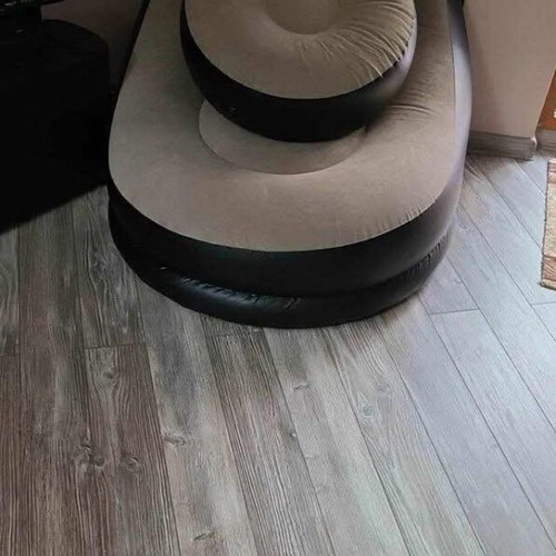 Inflatable armchair and stool new, portable