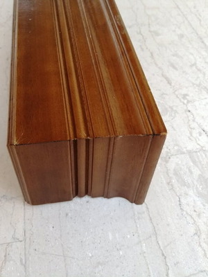 Κουρτινοξύλα μεταχειρισμένα, 2 τεμάχια, ξύλινα μήκους 1.60 μ.