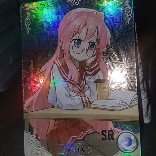 Miyuki Takara Lucky Star anime waifu holo card