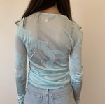 Mary Katrantzou mesh top μεταχειρισμένο, μέγεθος S, πράσινο