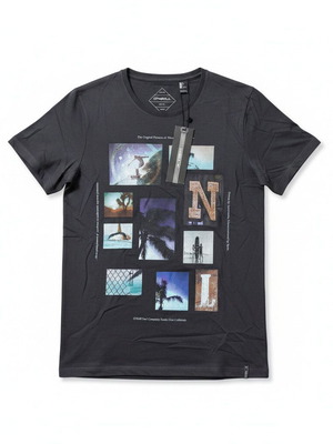 O’Neill Black Graphic Slim Fit T-Shirt Size XS New with Tags